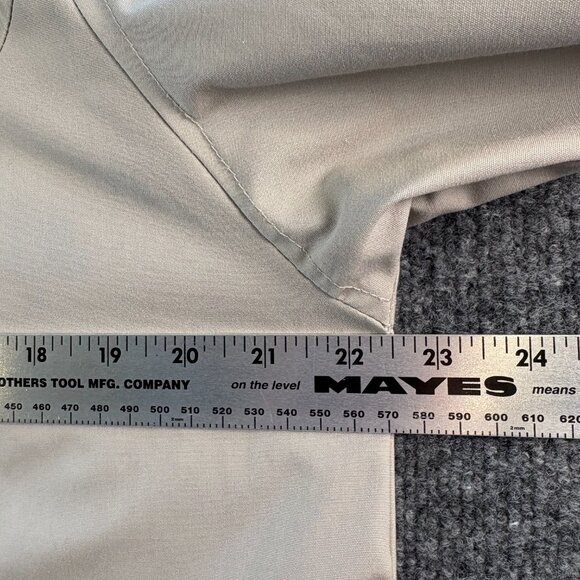 CS Signature Men's Lined Drawstring Beige Mock Neck Reversible Jacket Size Small - Picture 7 of 8